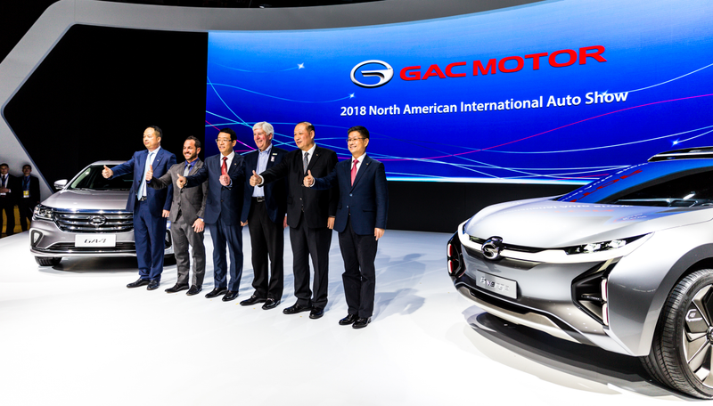 Illustration for article titled China's GAC, Which Has A Huge Display In Detroit, Aims To Sell Cars In The U.S. In 2019